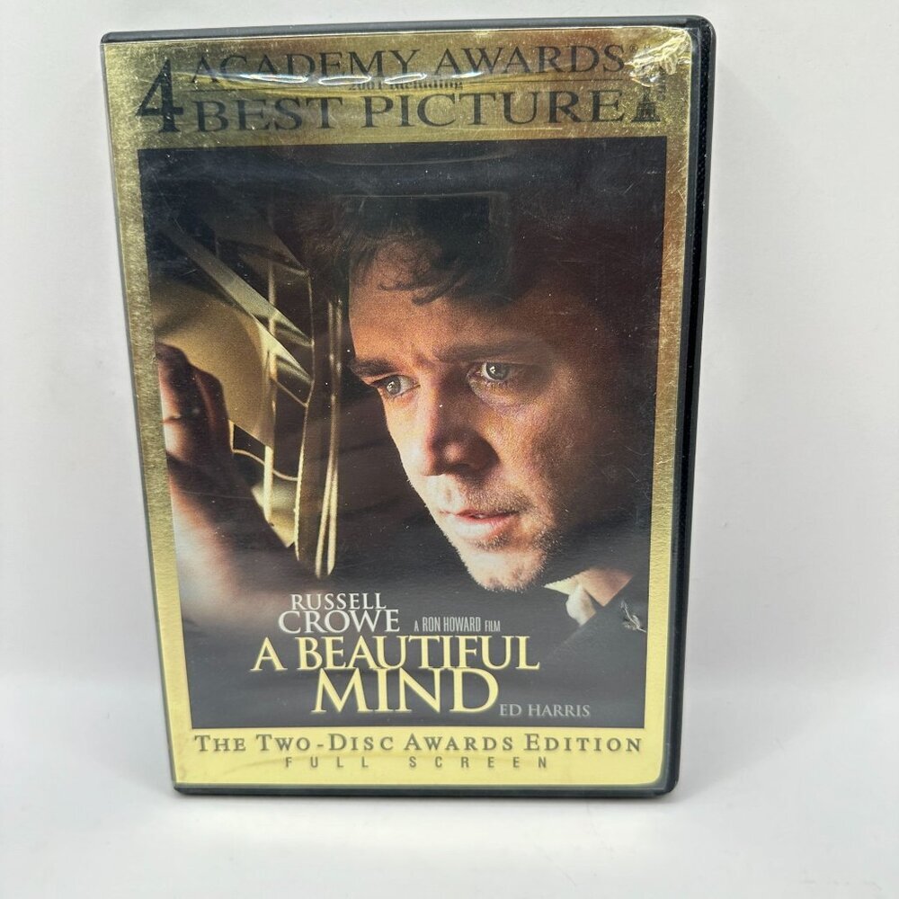 A Beautiful Mind Full Screen Awards Edition DVD Movie Rated PG-13 Universal
